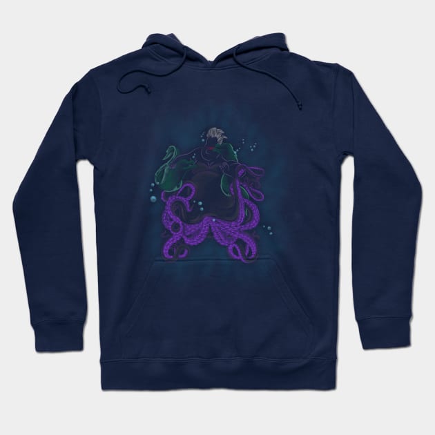 Ursula sea Hoodie by Edwoody